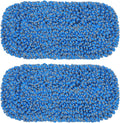 TrueYee 2 Pack Microfiber Mop Replacement Pad for Dry Dusting Wet Mopping (Dust Mop ASIN:B0CM8Z8Y2P)