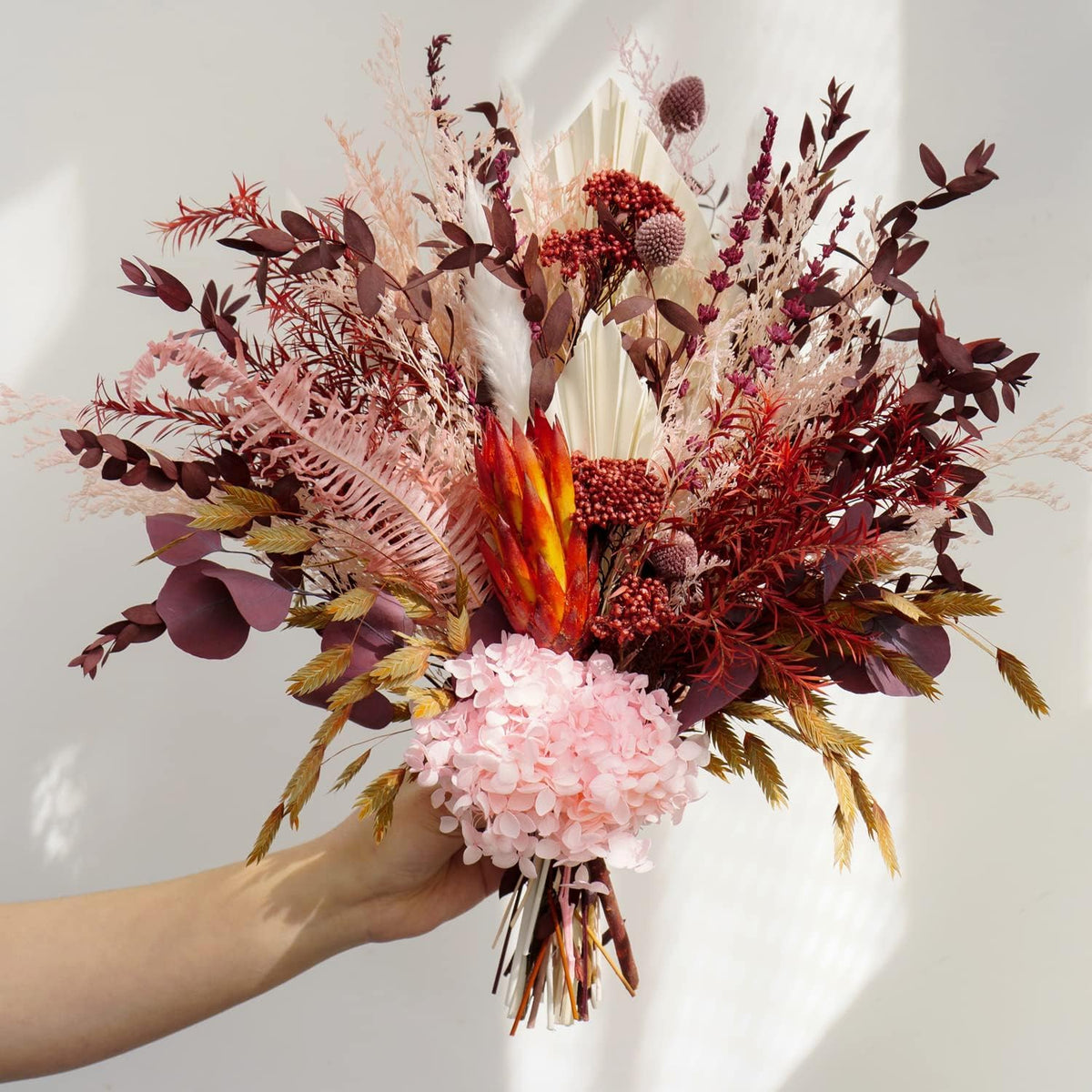 Dried Flower Bouquet, Fall Flower Arrangement