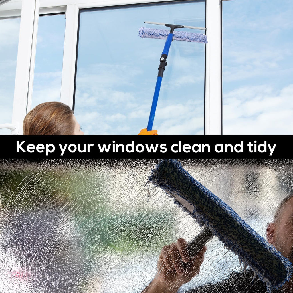 6pcs Pack Microfiber Window Cleaning Refill Replacement