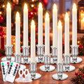 Verdenu 10 Pack Window Candles Battery Operated with Remote Timer