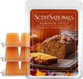 Scentsationals Pumpkin Spice Scented Wax Melts 10oz (24 Cubes)