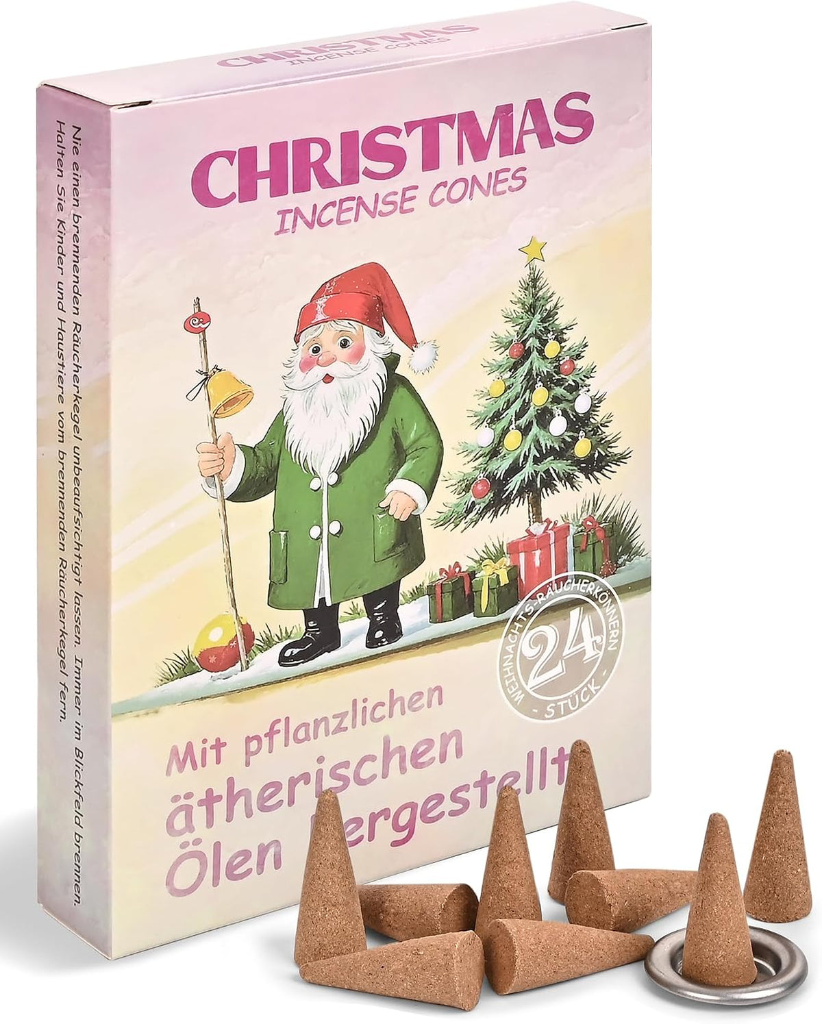 Christmas Incense Cones,Balsam Fir Incense Cone,96 pcs