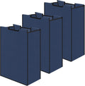 Bonuci 3 Pcs Laundry Sorter Replacement Bags, Dark Blue