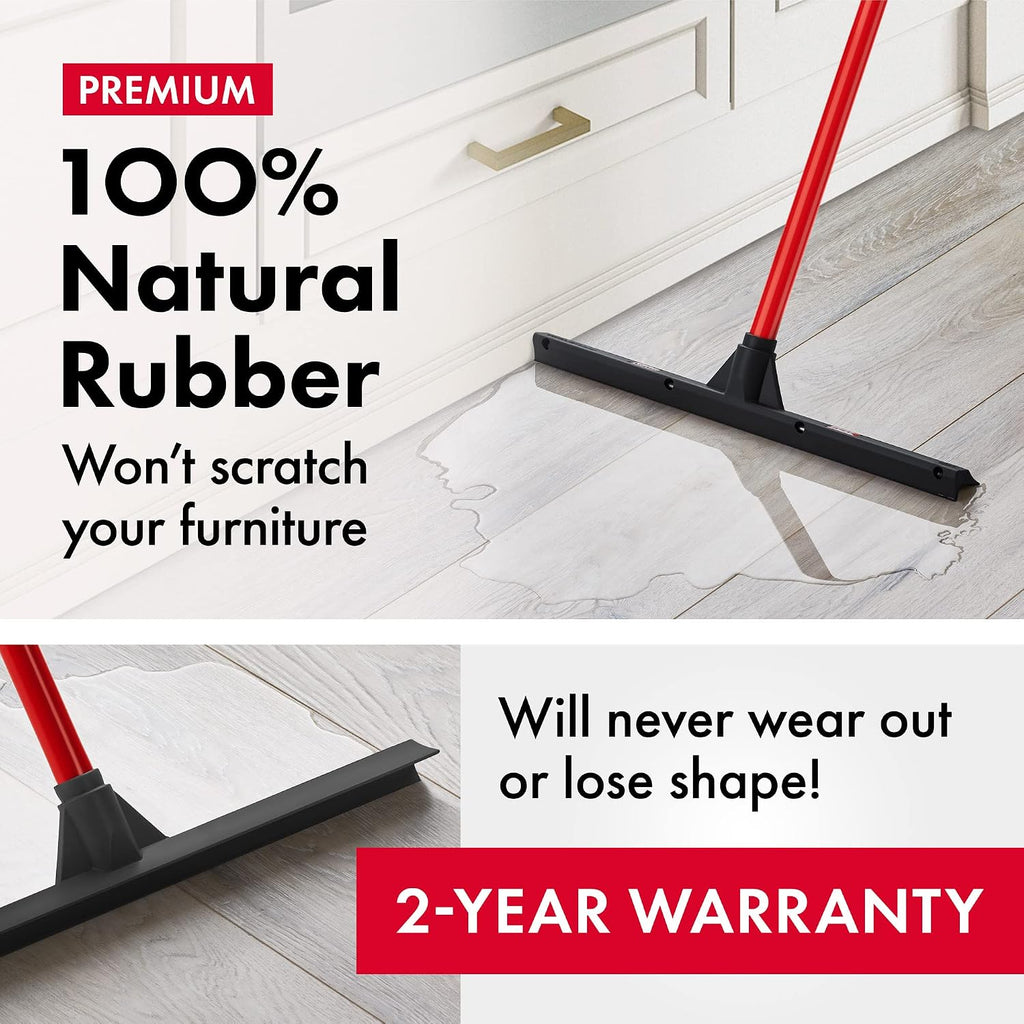 Tyroler Floor Squeegee Heavy Duty 17" | Floor Squeegee for Concrete Floor