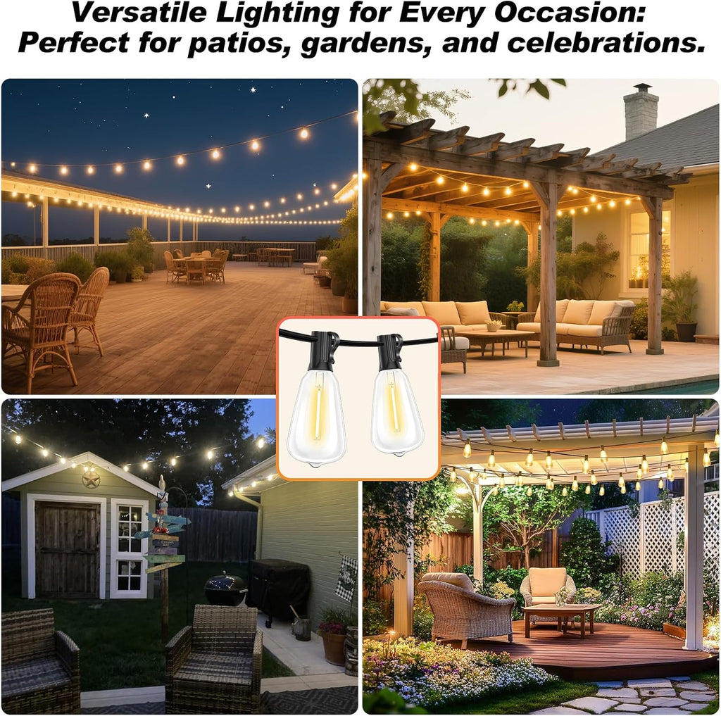 10Pk LED Replacement Light Bulbs, Shatterproof Plastic E17 LED Bulbs