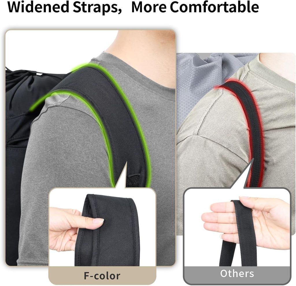 F-color Laundry Backpack Bag for College - Heavy Duty Laundry Bag 75L