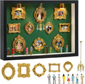 DIY Mini Museum Silhouette Box, Shadow Box Frame Kit, Green