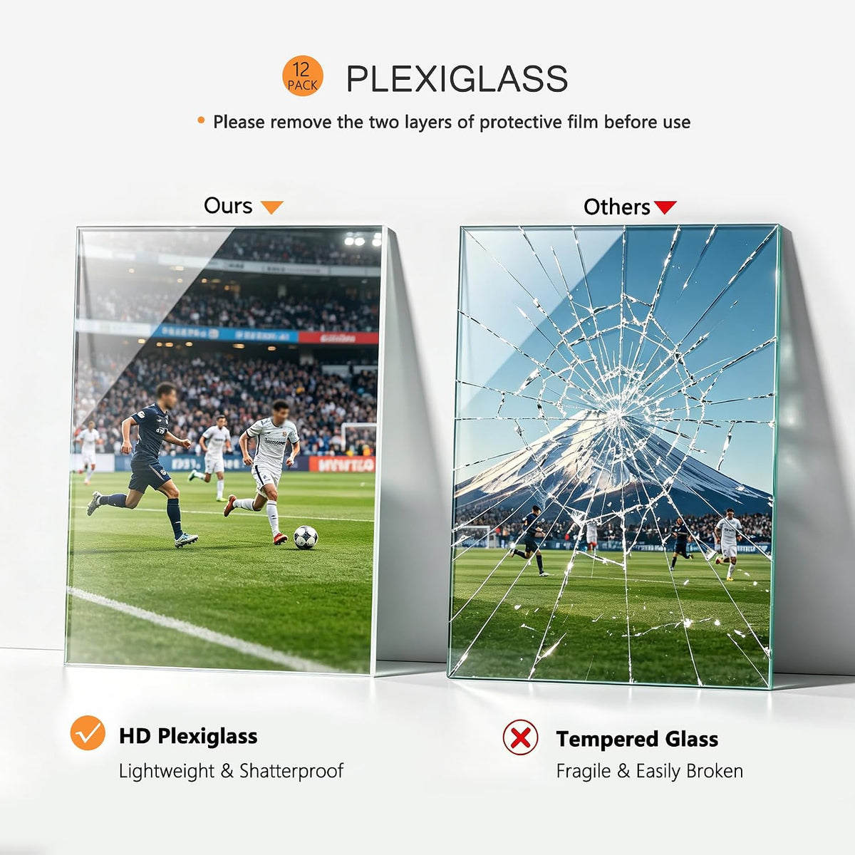 DUENPY 12 Pack Gallery Collage Frame Mixed Sizes White