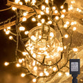 AWQ 500LED 49ft Christmas Cluster Lights Fairy String Light Xmas Tree Decor
