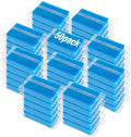 50 Pcs Individually Wrapped Sponges for Airbnb Apartment Blue