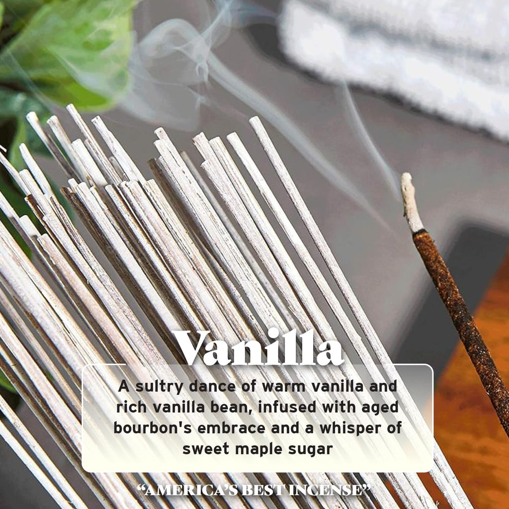Wild Berry Vanilla 11-Inch Incense Sticks, Hand Dipped, 100 Count