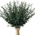 40 Pcs Artificial Eucalyptus Stems Faux Eucalyptus Plant Eucalyptus Leaves