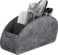 KENOBEE Remote Control Holder with 5 Compartments, Gray