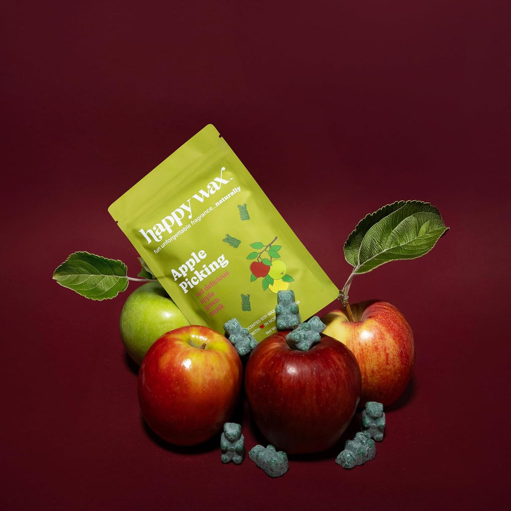 Happy Wax Scented Soy Wax Melts 4oz Pouch - Apple Picking