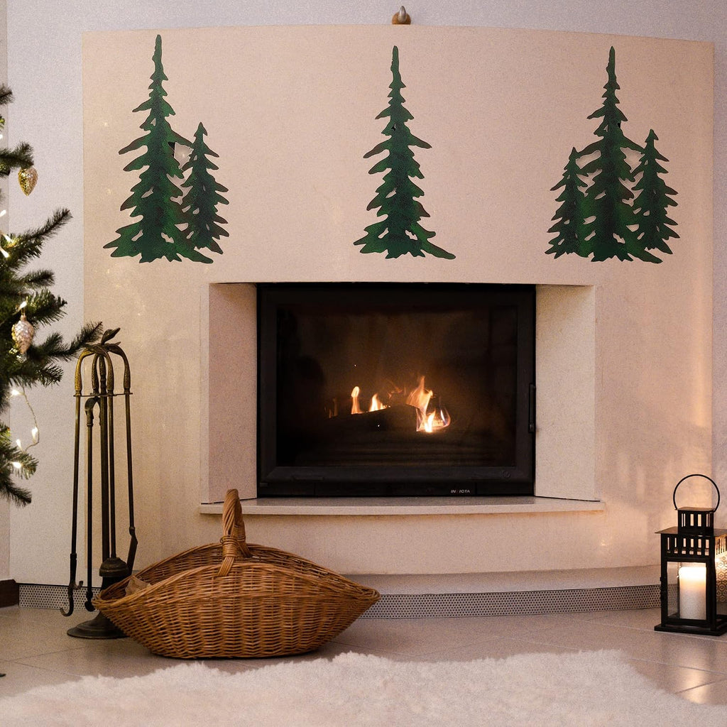 Pine Decoration Pine Metal Wall Art Outdoor Metal Wall Art Tree Wall Art