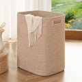 OIAHOMY Laundry Hamper Laundry Basket Cotton Rope Storage Baskets Brown
