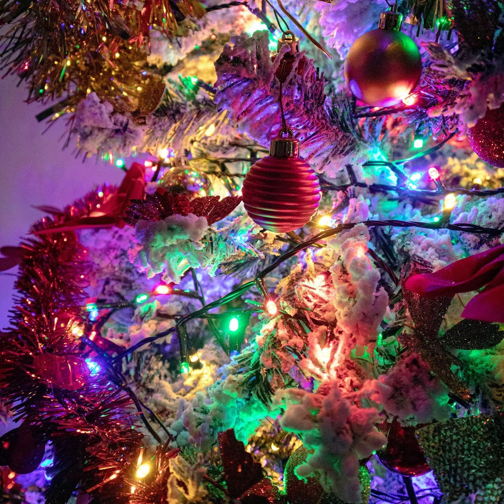 50 LED Battery Operated String Lights Waterproof Indoor Outdoor Multicolor