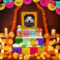Geelin Dia De Los Muertos Ofrenda Altar Wooden Shadow Box, Classic
