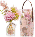 Airkeep Sweet Peony Flower Reed Diffuser Set, 4.06 fl oz