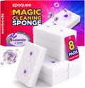 Magic Sponge Eraser Shower Cleaner Bathroom Scrubber 8 Pack