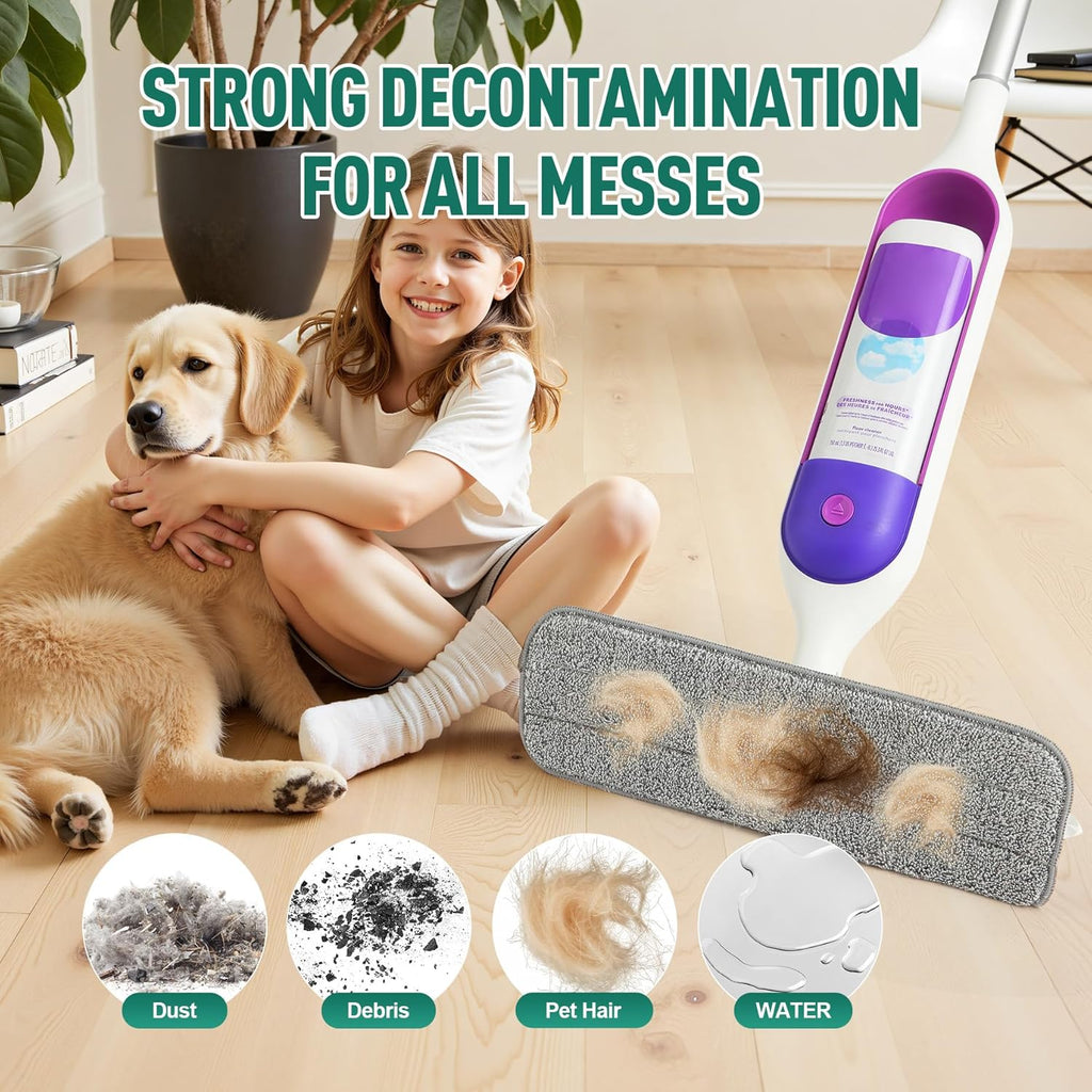 8 Pack Microfiber Spray Mop Replacement Pads for Swiffer PowerMop