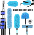 25ft High Reach Extendable Duster Kit with 4.5-18ft Extension Pole