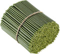 Danilovo Thin Taper Beeswax Candles - Honey-Scented, Decorative Candles Ideal for Birthday Decoration or Church Prayers - Green Drip Free, Tall & Smokeless Pack of 200 pcs, 7.3 x 0.24 inch