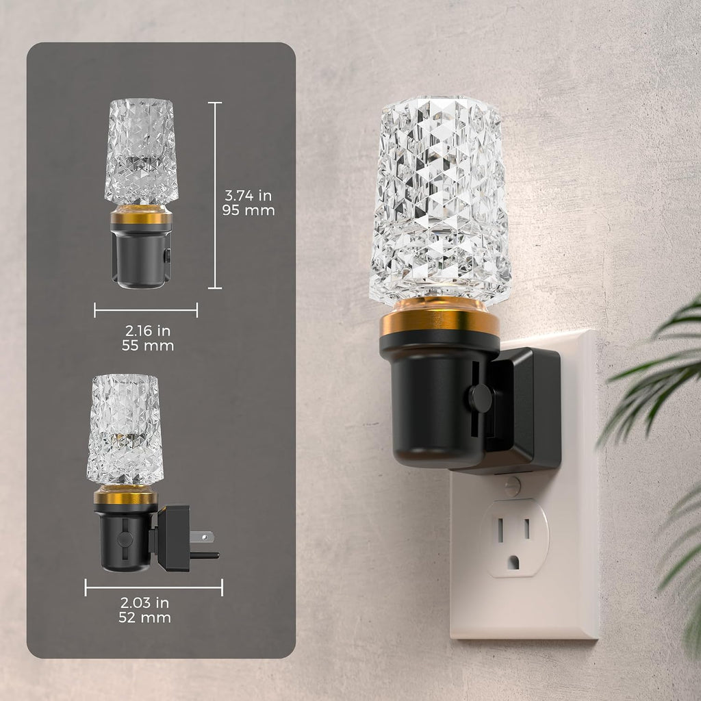 L LOHAS LED Night Light, Dimmable Night Lights Plug into Wall, Light Sensor