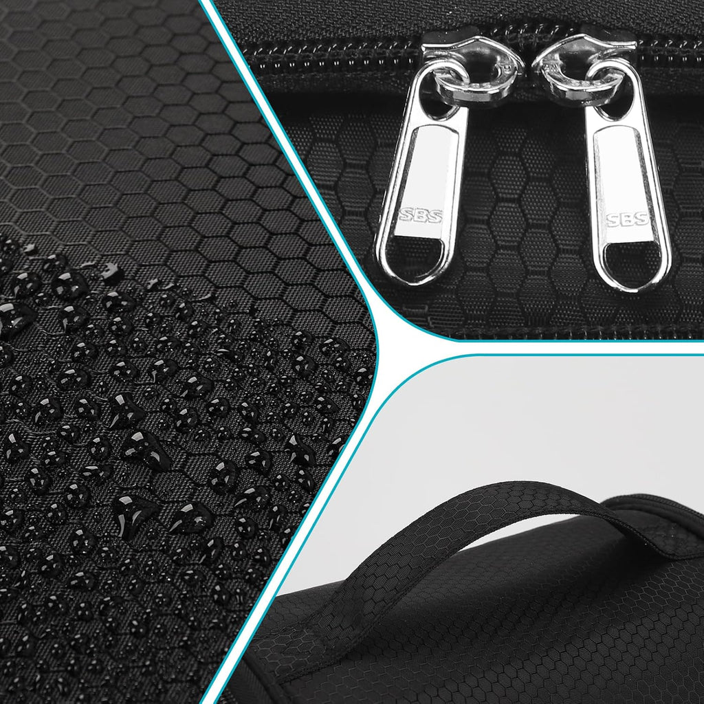 Mesh Shower Caddy Portable, Toiletry Bags for Travel, Black