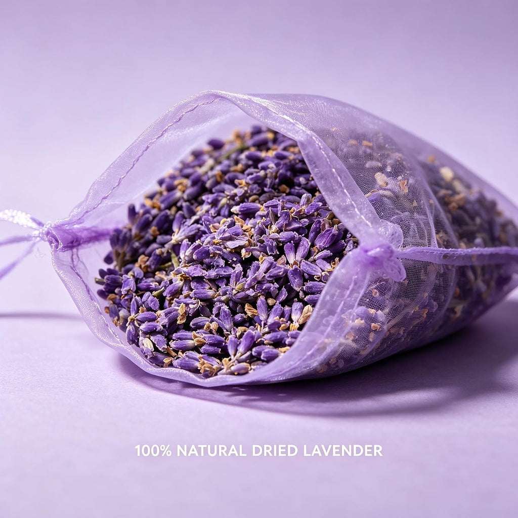 Lavender Sachets (20 Pack) for Drawers & Closets, Home Fragrance