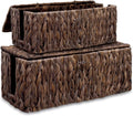 efluky 2 Pack Water Hyacinth Cable Management Box