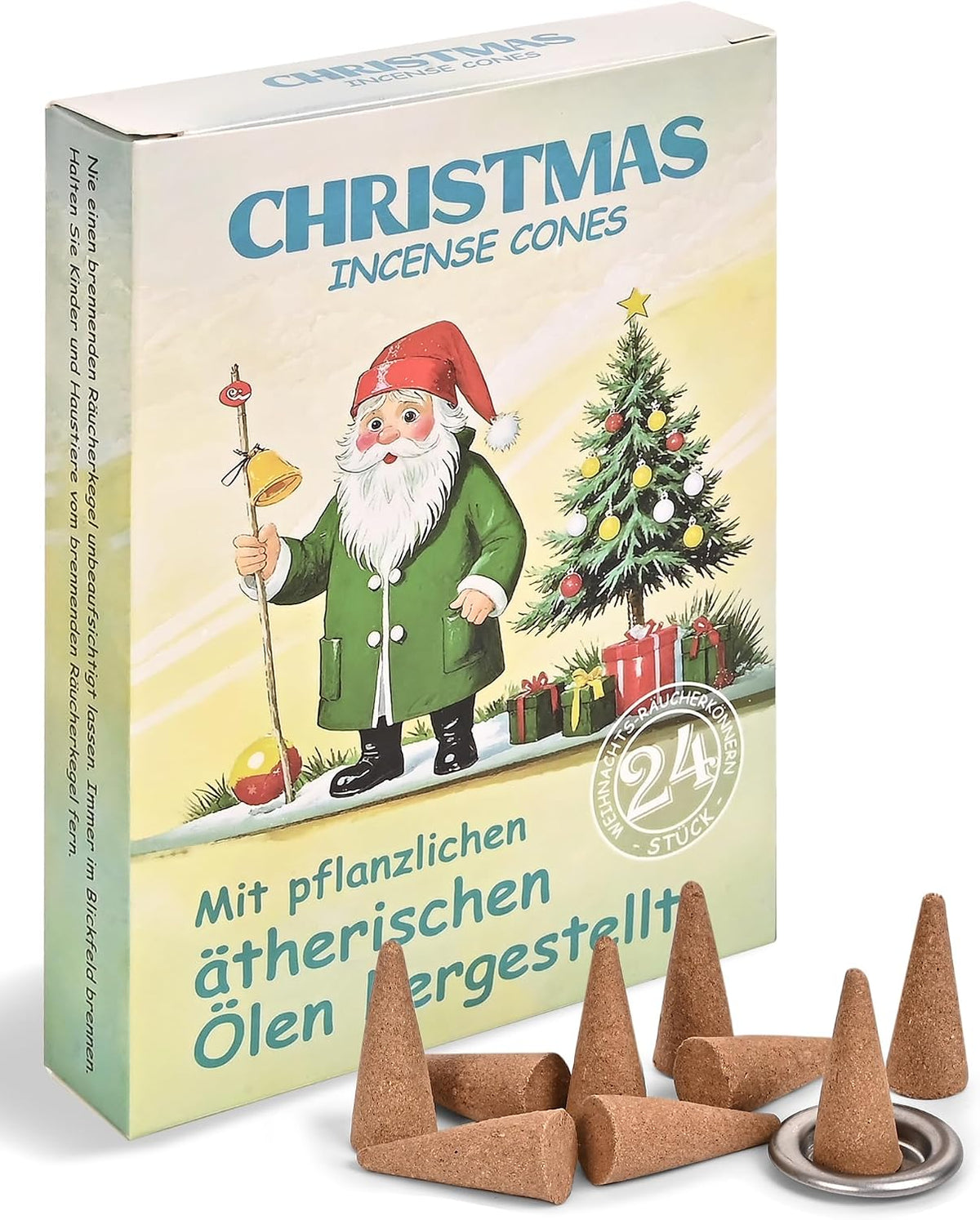 Christmas Incense Cones,Balsam Fir Incense Cone,96 pcs