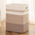 OIAHOMY Laundry Hamper Laundry Basket Cotton Rope Storage Baskets Yellow