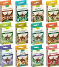 Tulasi Backflow Incense Cones with Natural Oils, Scents Set of 12 Fragrances (120 Cones) Calming Home Aromatherapy, Yoga, Meditation, Relaxing, Mixed Scents with Natural Oils
