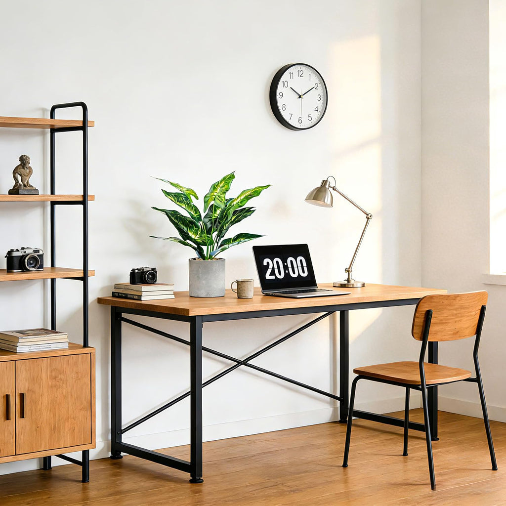 Der Rose 2 Pack 16" Indoor Fake Plants for Desk Shelf Bathroom Decor