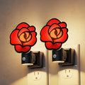 L LOHAS LED Night Lights Plug into Wall, Night Light with Light Sensor