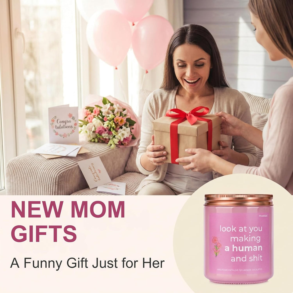 New Mom Gifts, Postpartum Gifts for Mom, Scented Candle