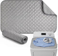 Portable Ironing Mat Blanket, Foldable Ironing Pad for Washer Dryer Top, Tabletop, Bed or Floor Ironing Board Alternative Replacement for Laundry Room, Apartment, Dorm, RV & Travel 18" x 31"