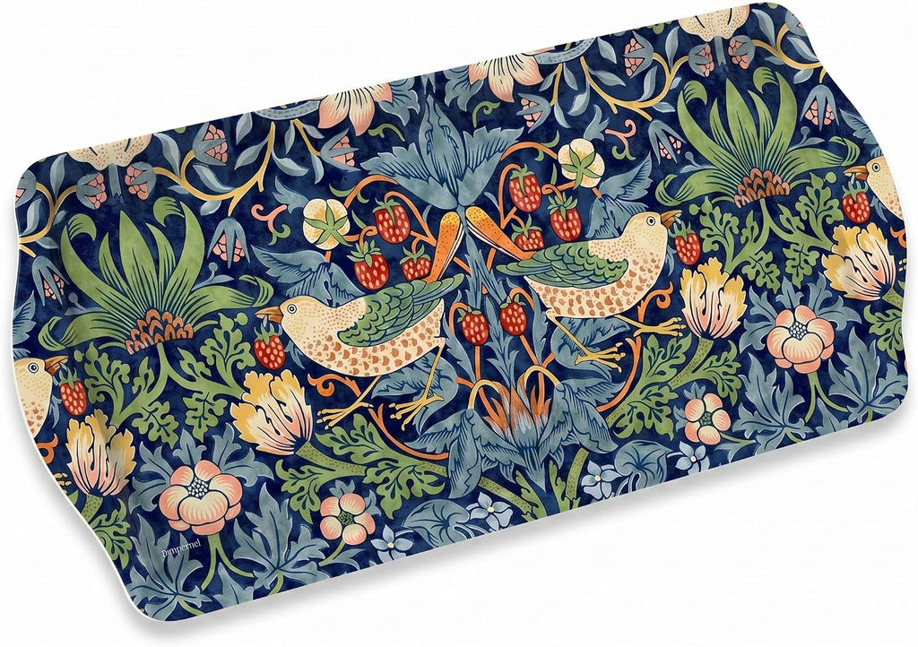 Pimpernel Morris & Co Strawberry Thief Blue Sandwich Tray