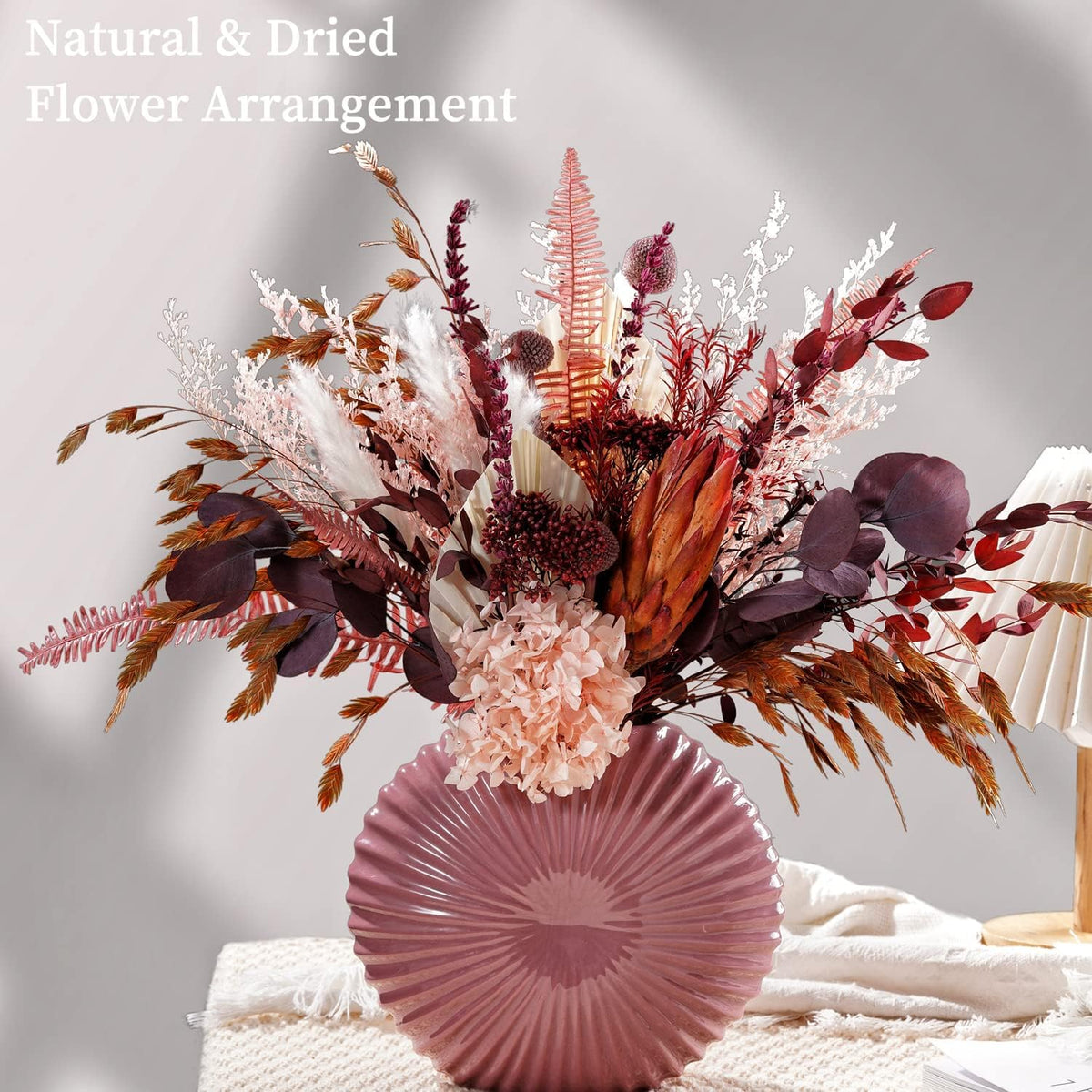 Dried Flower Bouquet, Fall Flower Arrangement