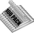 Hangers 100 Pack Wire Hangers Heavy Duty Clothes Hanger Ultra Thin Space Saving Metal Hangers16.5in by WYCQKL