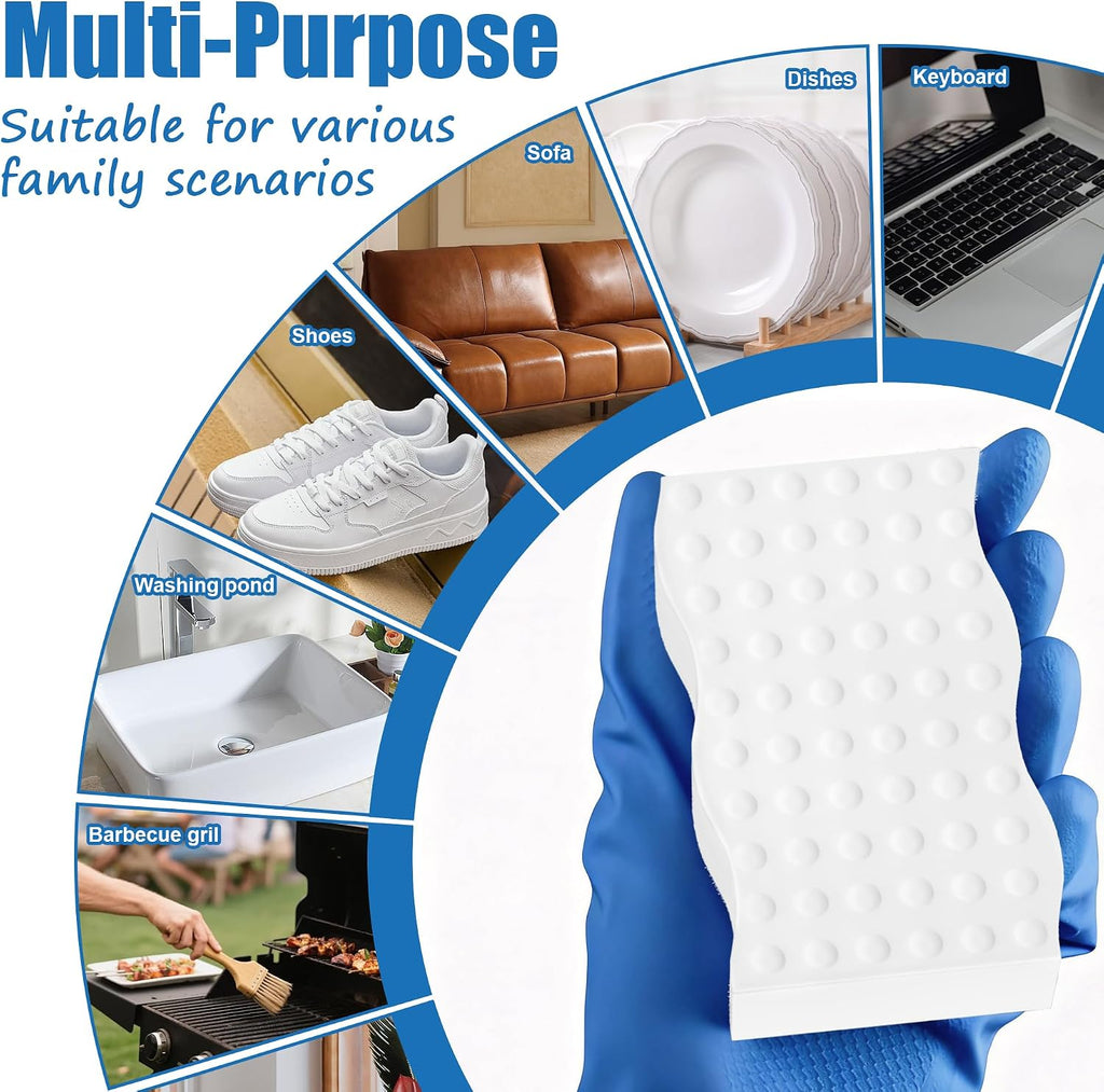 20 Pack Magic Sponges Cleaning Eraser, 2X Density Melamine Sponges