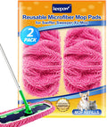 KEEPOW Reusable Microfiber Mop Pads for Swiffer XL Mop