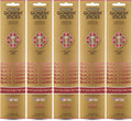 Gonesh - Extra Rich Scented Incense Sticks - Non-Toxic 10” Slow Burn Aromatic Sticks - Black Cherry - 100 Total - 5 Packs of 20