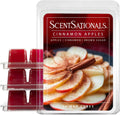 ScentSationals Cinnamon Apples Scented Fall Wax Melts 10oz (24 Cubes)