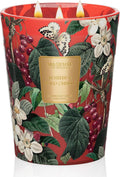 M&SENSE Wild Cherry Soy Candle, 35oz 3-Wick, Sweet Girlfriend Date Night