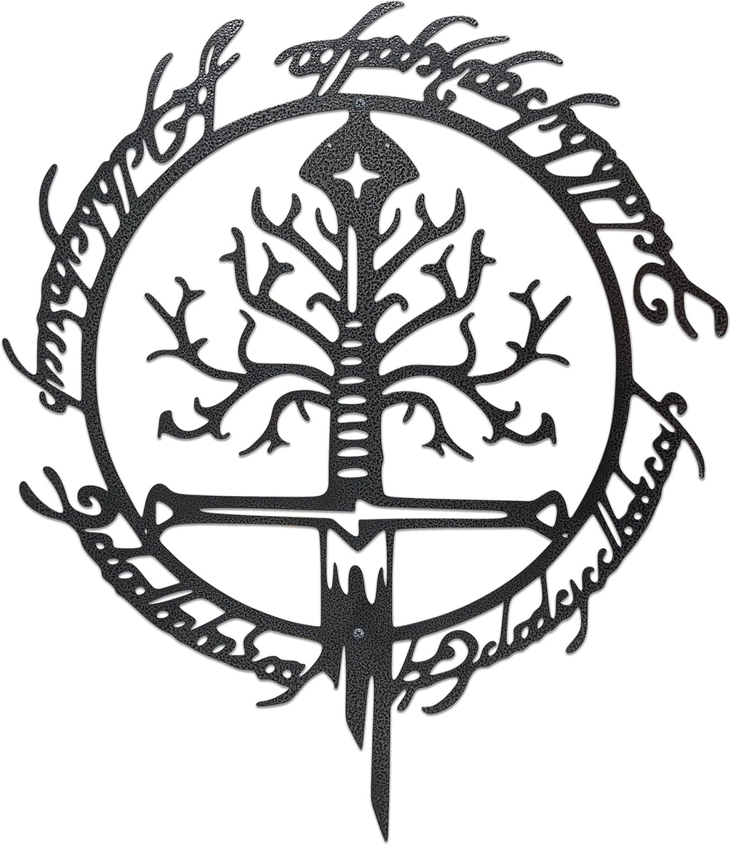 Lord Decor Metal Wall Art The Rings Fantasy Wall Decor Gift Merch for Fans