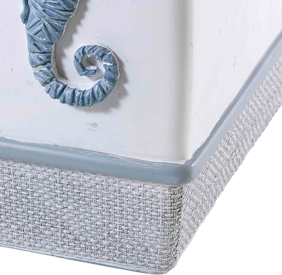 Avanti Linens - Tissue Box Cover, Standard Size Tissue Holder for Home