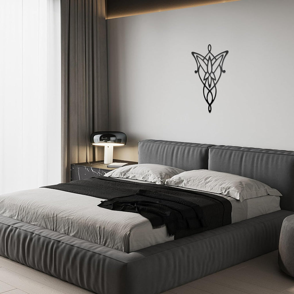 Lord Decor, Elven Fantasy Metal The Rings Wall Art for Home Display Gifts