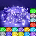 AWQ 66FT 200 LED Christmas String Lights Fairy Lights for Bedroom Decor RGB